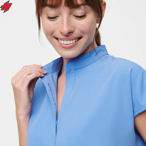 Combinaison de jogging élastique unisexe avec logo personnalisé haute qualité uniforme d'hôpital de docteur en médecine dentaire et d'infirmière ensembles de gommages - Product Image 4