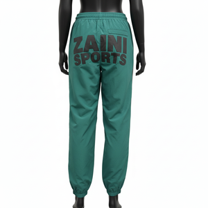 Pantalones Cortavientos para Mujer, Ligeros, Tejido de Poliéster y Nailon, Diseño de Paneles Laterales, Logotipo de Transferencia de Calor - Product Image 2