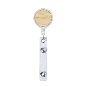 Porta Badge Sostenibile in Bambù - Accessori Alikra - Product Image 1