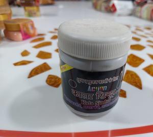 Polvo negro sagrado KALA SINDOOR tradicional hecho a mano para rituales diarios, celebraciones de Festivales y ofrendas espirituales de la India - Product Image 2