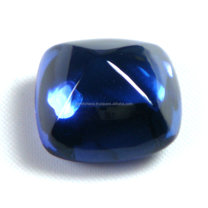Blue Tanzanite Cushion Cut Gemstone Cabochon Handmade Free Size Natural Tanzanite <b>Jewelry</b> Making Precious Stone Blue Tanzanite - Product Image 1
