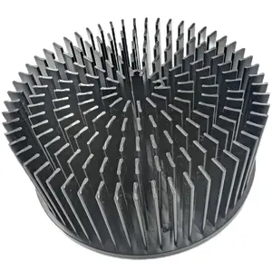 Anodizing Forging Power Amplifier Aluminium Cool Led Light Heat Sink Pricing Metal Customized Black 50 1 Piece Aluminum Round /