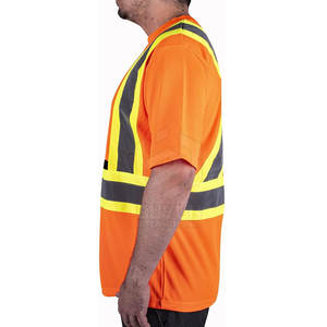 Chemises de sécurité de travail réfléchissantes de sécurité respirantes et imperméables sur mesure de haute qualité en gros - Product Image 4