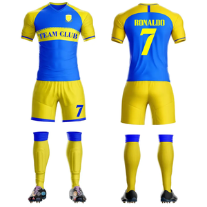Uniformes de football de championnat avec logo personnalisé Kit de maillot de football à séchage rapide avec technique de sublimation pour la nouvelle saison S0ortswear - Product Image 4