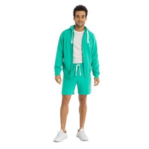 Nouveaux sweats à capuche unisexes à fermeture éclair en polaire respirant de couleur unie pour l'hiver - Product Image 3