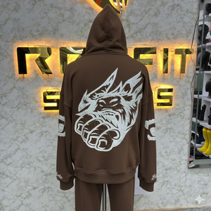 Sweat à capuche personnalisé avec fermeture éclair, coupe parfaite, meilleur matériau, impression en relief, fabrication en usine, prix bas, sweat à capuche pour hommes, sweat à capuche pour hommes - Product Image 4