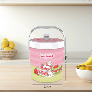 Cubo para arroz y hielo de calidad alimentaria de 8 litros, fabricado con polipropileno duradero, con superficie antiarañazos y excelente aislamiento térmico. - Product Image 2