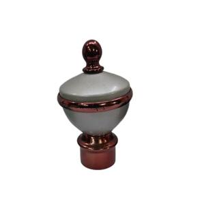 Embouts de rideau en or antique pour toute tringle à rideau de 1 pouce pour portes/fenêtres vis et bouchons muraux inclus conception conique - Product Image 4