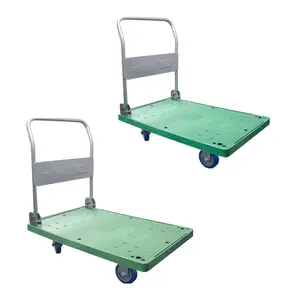 Foldable Platform Trolley For Warehouse High Quality 300Kg Capacity Custom Packing Herdar Vietnam Manufacturer