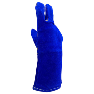 Meilleures ventes de gants de soudage confortables en cuir fabriqués sur mesure avec un design unique Service OEM Couleur unie pour la conduite de soudage - Product Image 5