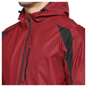 Chaquetas de concha suave de invierno para hombres de alta calidad nueva lona impermeable de moda al por mayor - Product Image 4