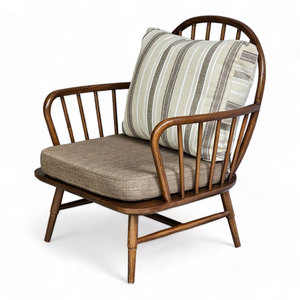 Single Bamboo Upholstered <b>Sofa</b> with Ash <b>Wood</b> <b>Frame</b> GSD68066 - Product Image 1
