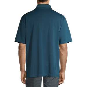 Ropa informal para hombre para Polo, camiseta, prendas de vestir exteriores, botón de moda, peso pesado, transpirable, ajustado, cuello, antiarrugas, liso, Golf - Product Image 4