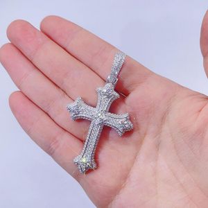 Collar de cruz, joyería urbana Hip Hop para raperos - Product Image 2