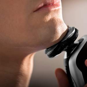 Rasoir électrique double lame humide et sèche, charge sans fil, mini rasoir rotatif pour le visage et le corps, interface en allemand, IPX7 - Product Image 4