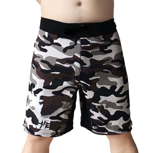 กางเกงขาสั้นฝึกซ้อม MMA BJJ สำหรับผู้ชาย คุณภาพดีที่สุด ปี 2025 - เป็นมิตรกับสิ่งแวดล้อม สีและโลโก้แบบกำหนดเอง สไตล์ลำลอง - Product Image 1