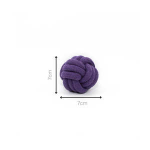 Juego de Juguetes de Cuerda con Pelota Arcoíris para Cachorros y Mascotas Pequeñas, Petite Pup - Product Image 4
