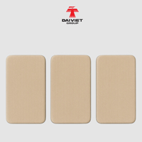 Panneau décoratif en PVC de charbon de bambou de 17mm pour armoires de chambre à coucher Finition brillante Densité 0.55g/cm3 Feuilles de plastique de taille 1220x2440mm