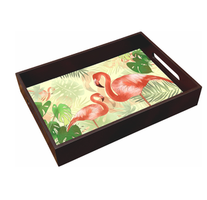 Forma rectangular Calidad duradera Bandeja de servicio impresa Mesa Forma rectangular decorativa por debajo de su presupuesto - Product Image 6