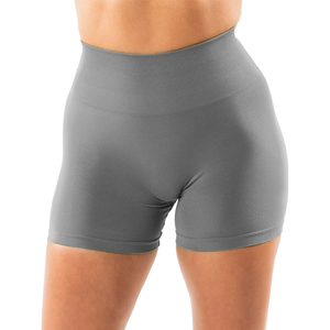 Pantalones cortos de Ciclismo de cintura alta para mujer, leggings cortos para yoga y gimnasio, ropa deportiva de verano, éxito de ventas con logotipo personalizado - Product Image 5