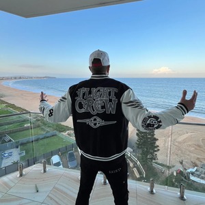 แจ็คเก็ตทีมตัวแทนเสื้อแจ็คเก็ตขนสัตว์แขนเสื้อหนังสำหรับทุกเพศดีไซน์ตามสั่งผลิตจากโรงงาน - Product Image 5