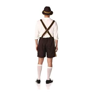 High Quality Cow <b>Leather</b> Bavarian <b>Shorts</b> Lederhosen New Arrival Customizable OEM ODM Services Hot Sale Factory Manufacturer - Product Image 2