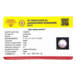 Perlas Sueltas de Agua Dulce de 10 Quilates, Color Blanco Rosado Cambiante, para Joyería - Product Image 3