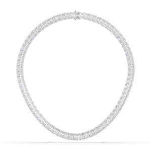 71.00 Carat Radiant Cut Diamond <b>Tennis</b> <b>Necklace</b> F-G/VS Lab Grown Made in <b>Sterling</b> <b>Silver</b> for Her - Product Image 1