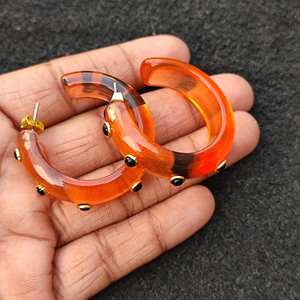 ต่างหูห้อยแฟชั่นทำด้วยมือสำหรับสวมใส่ในชีวิตประจำวันโดยตรงจากอินเดีย - Product Image 2