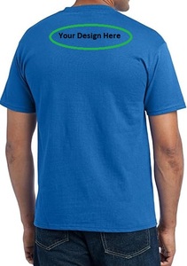 T-shirt à manches courtes pour hommes T-shirt 100% coton de haute qualité personnalisé nouveau design pour hommes Fabricant d'usine du Bangladesh - Product Image 2