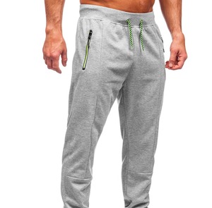 Pantalones de chándal informales de cintura media para hombre al por mayor 2024, pantalones cómodos de algodón Tra con logotipo personalizado OEM disponible - Product Image 4