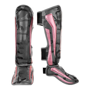 Espinillera de cuero con estampado Digital para hombre, protección profesional personalizable, transpirable, duradera, superventas, tendencia razonable - Product Image 1