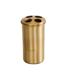 Brosse de toilette élégante avec support de forme ronde différente élégante pour la maison hôtel salle de bain nettoyage utilisation en gros - Product Image 1