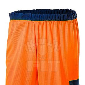 Pantalones cortos de trabajo para hombre de secado rápido de alta calidad 100% poliéster a prueba de fuego patrón sólido estilo de calle alta - Product Image 5