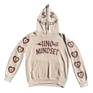 Sudaderas de algodón 100% de peso pesado para hombre Sudaderas con capucha de invierno con estampado personalizado de alta calidad - Product Image 1