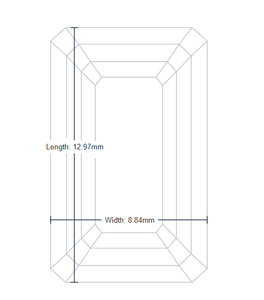 เพชร6.65ct สำหรับเจ้าสาวสีทอง CVD HT IGI ทรงหลวมได้รับการรับรองจากโรงงาน - Product Image 2