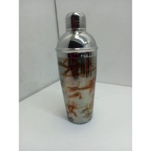 Shaker à cocktails élégant en acier inoxydable vert forêt de 500 ml, mélangeur étanche pour un usage domestique et professionnel - Product Image 3