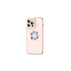 Coque en silicone écologique Netzy Rose Gold pour iPhone 12 Pro Max - Série Kongo - Product Image 1