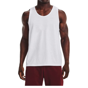 ผู้ชายเพาะกายยิมเสื้อกล้ามออกกําลังกาย Stringer เสื้อแขนกุดเสื้อกั๊กผ้าฝ้ายมีในขนาดบวกพร้อมการปรับแต่ง - Product Image 4