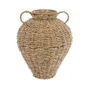 Nouveau vase à fleurs décoratif design en fer et rotin pour la décoration de la maison et du jardin au design moderne - Product Image 1