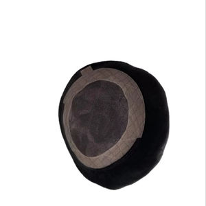 Prótesis capilar de cabello humano con base mono, peluca de cabello humano con base mono, cabello Taz BD - Product Image 6