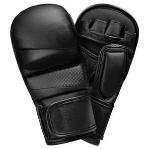 Guantes de MMA de Media Palma de Alta Calidad, Nuevos Guantes de Boxeo y Entrenamiento de Cuero Elástico del Fabricante - Product Image 1