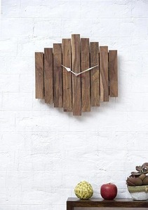 Direct Factory Supply Large Wooden <b>Wall</b> Clock <b>for</b> Dining Room and Hallway Decor Available at Bulk Quantity from India - Product Image 3