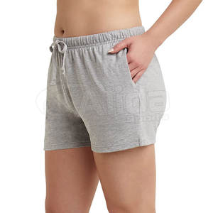Short de fitness sans couture taille haute pour femme Short de course de gymnastique respirant avec décoration à motif pour le sport et le style de vie actif - Product Image 2
