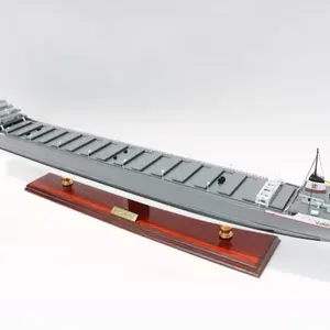 بوعاء نموذج خشبي من OJIBWAY بتصميم مخصص من مصنع Gia Nhien - نموذج سفينة خشبية عالية الجودة - حرف يدوية