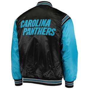 Original Bomber <b>Jackets</b> <b>Men's</b> Custom San Francisco Flight <b>Jacket</b> Starter 49ers Blackout Breathable Varsity Satin <b>Jacket</b> - Product Image 5