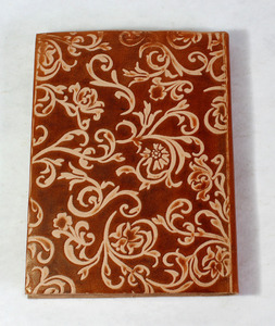 Handmade Recycled Wholesale Cotton Paper Debossed Design Goat TC Leather <b>Note</b> <b>Book</b> <b>A5</b> Hard Cover Driay <b>Note</b> <b>Books</b> Customizable - Product Image 5