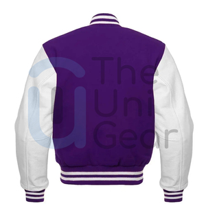 Wholesale College <b>Baseball</b> <b>Jacket</b> <b>Men</b> Custom <b>Men's</b> Letterman <b>Jackets</b> Premium Quality High Street Front Casual Wear Varsity Stand - Product Image 2