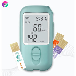 <span class=keywords><strong>Medidor</strong></span> <span class=keywords><strong>de</strong></span> creatinina en sangre 5 en 1, ácido úrico, glucosa, HB, EGFR, <span class=keywords><strong>medidor</strong></span> <span class=keywords><strong>de</strong></span> creatinina en sangre portátil para pacientes con enfermedad renal, uso doméstico - Product Image 1