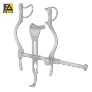 Rétracteur Balfour pour bébé en acier inoxydable, lames latérales profondes de 27 mm, instrument de chirurgie gynécologique, certifié CE Classe I, manuel - Product Image 3